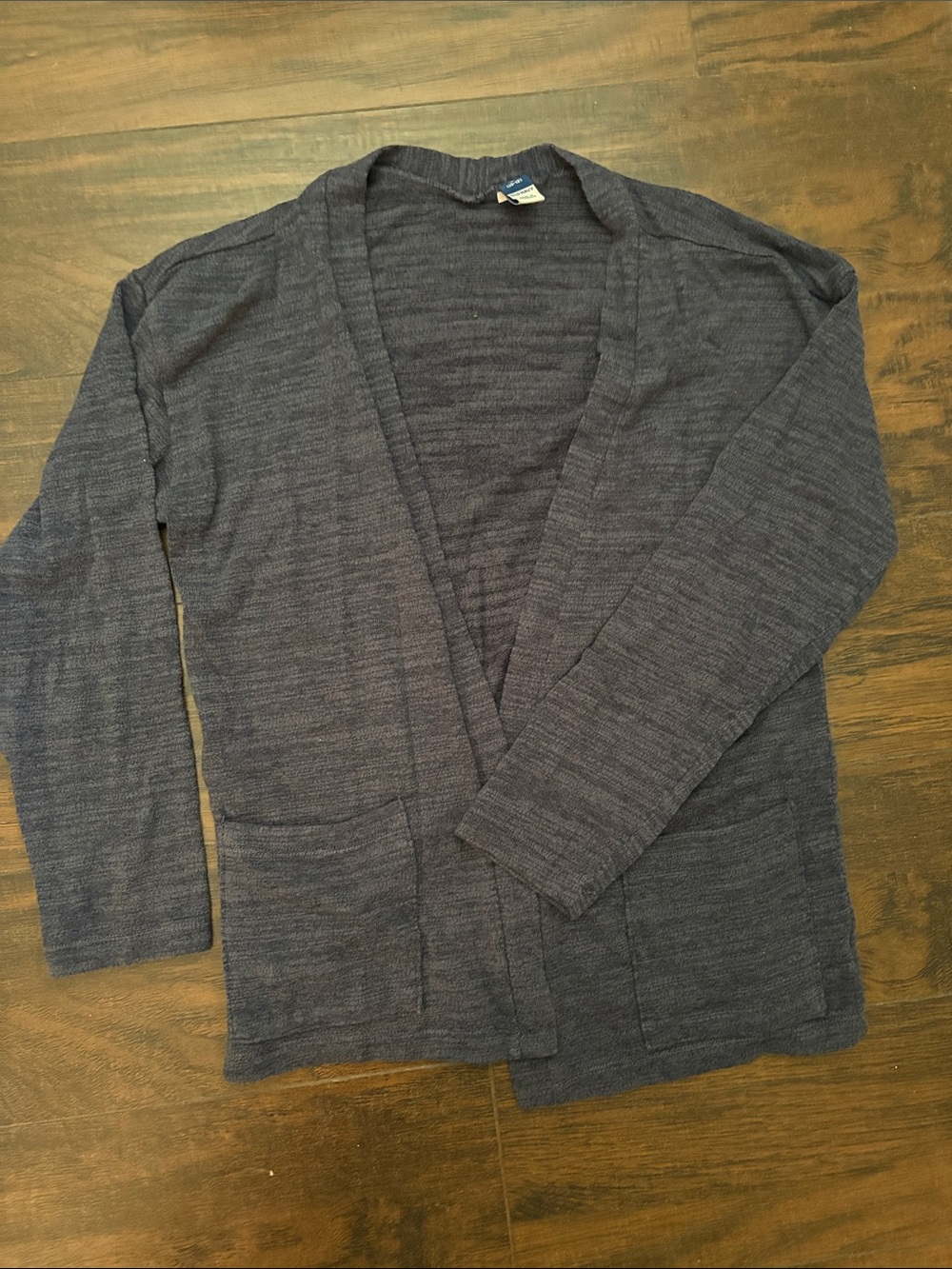 Old Navy Men's Navy Open-Front Cardigan